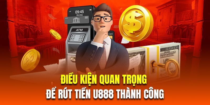 Hạn mức quy định khi rút tiền U888