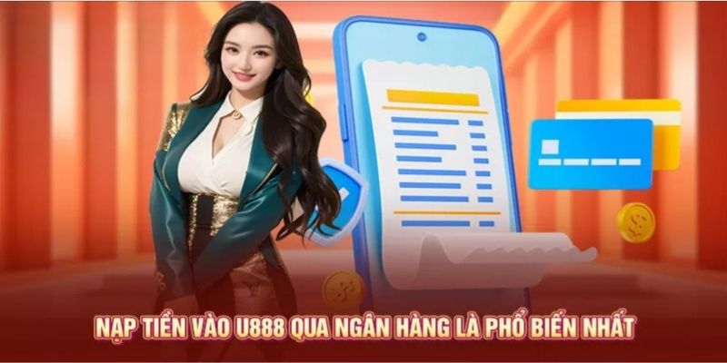 Quy trình nạp tiền U888 bằng banking an toàn